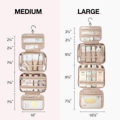 BAGSMART travel bag with swivel hook for hanging versatility.