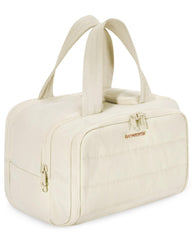 BAGSMART travel toiletry bag with large capacity keeps essentials organized on the go.