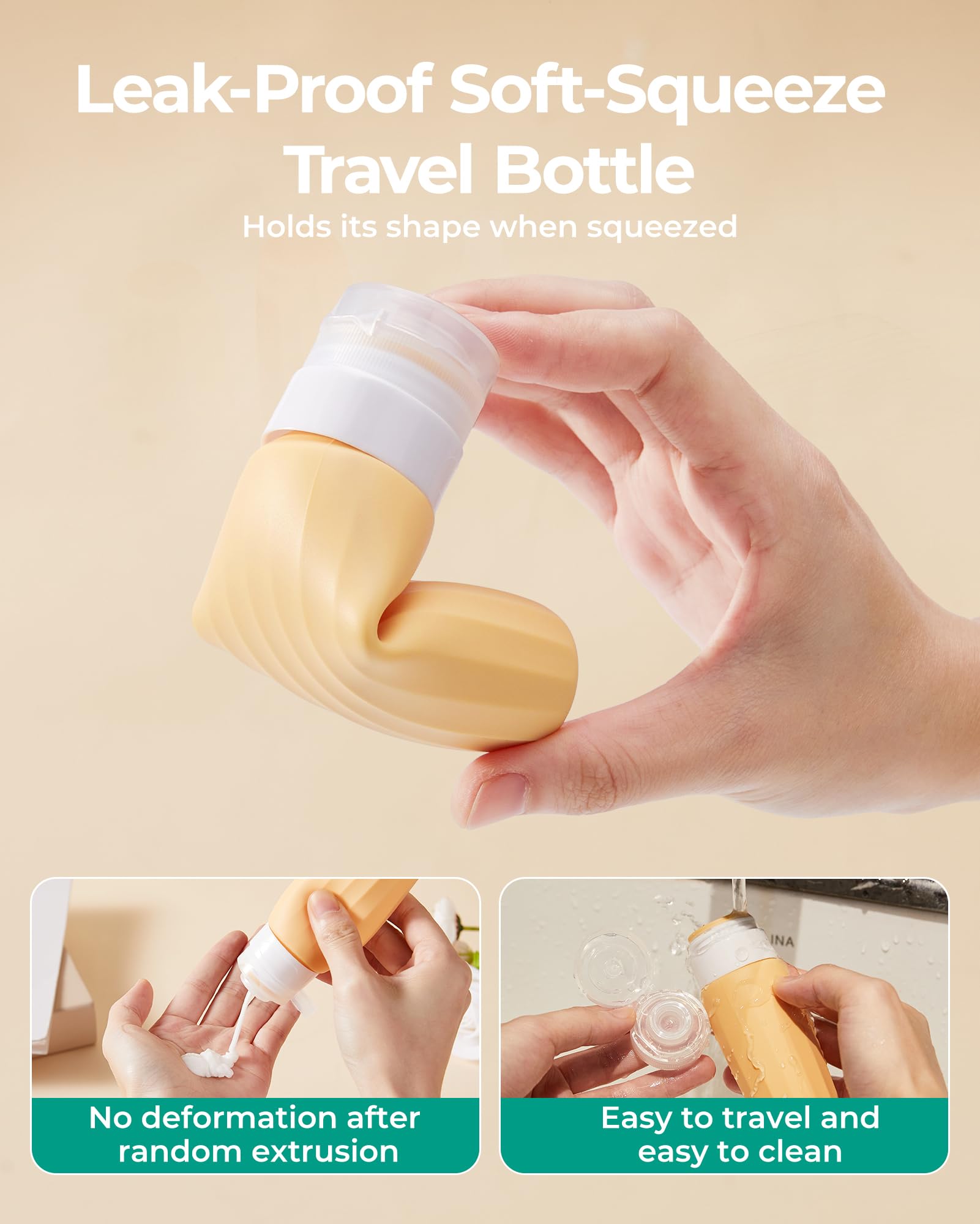 BAGSMART TSA-approved travel kit ready for airline security