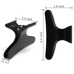 Bahaby clip cabello mariposa dientes fijos profesional para estilismo preciso