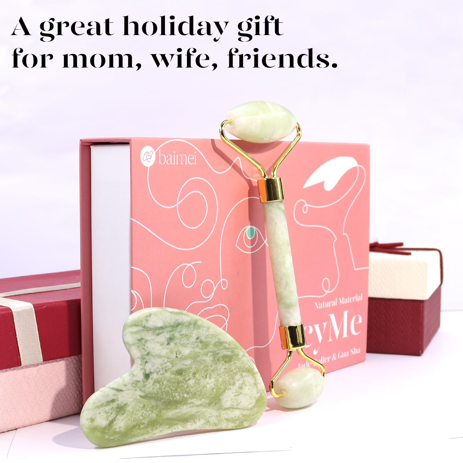 BAIMEI IcyMe Face massage promotes relaxing at-home routine