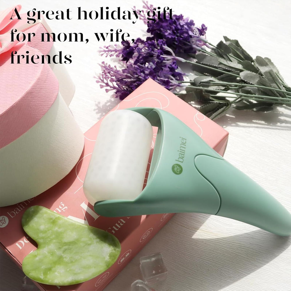 BAIMEI IcyMe green theme box highlighting color and design