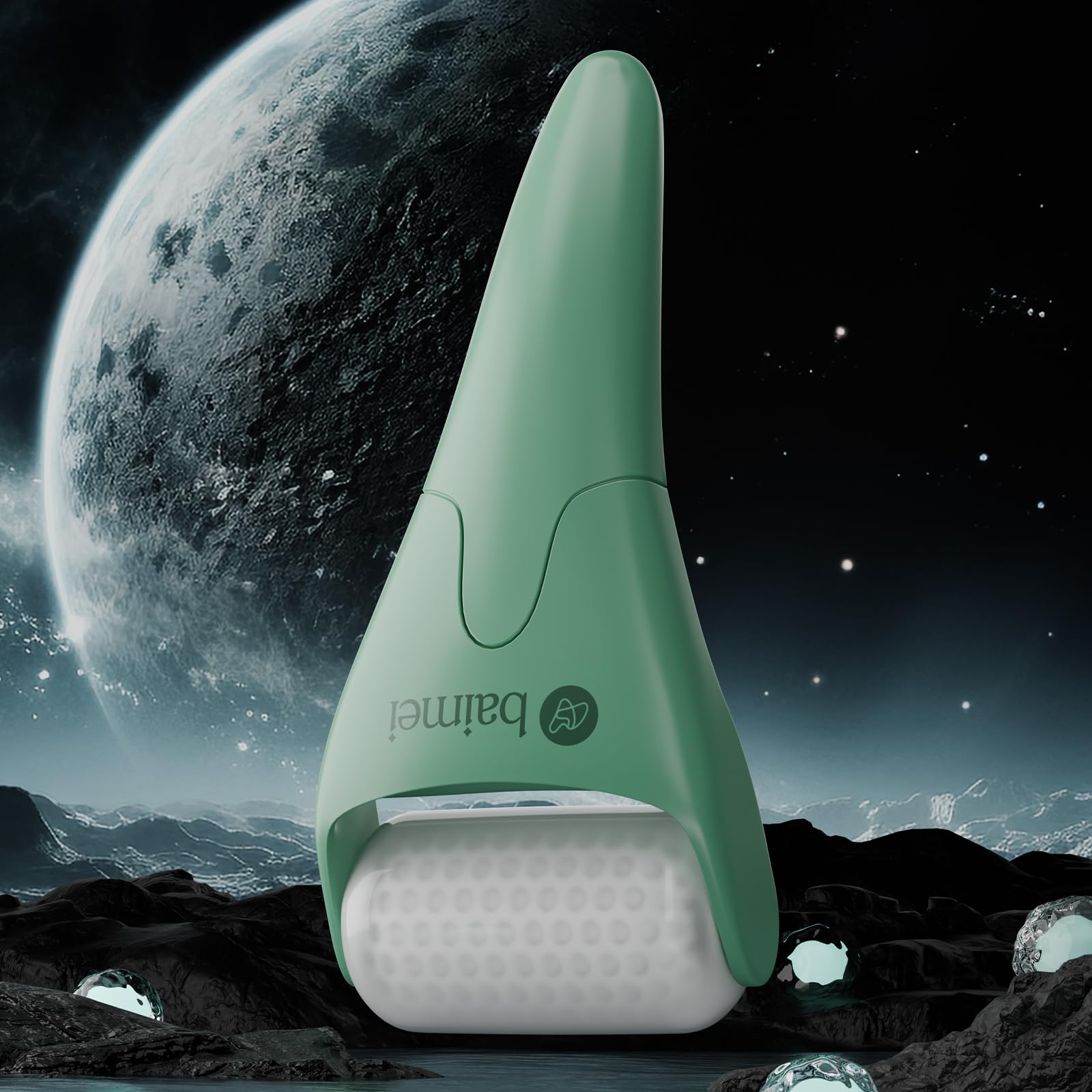 Close-up of BAIMEI IcyMe gua sha tool detail