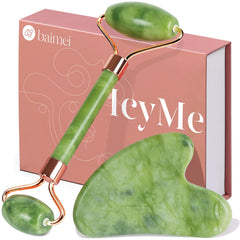 BAIMEI IcyMe gua sha for contouring and jawline sculpting.