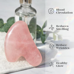 BAIMEI IcyMe under-eye gua sha promotes gentle massage around eyes.