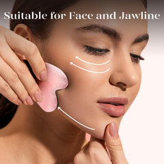 BAIMEI IcyMe gua sha for neck and jawline delivering calm tension relief.