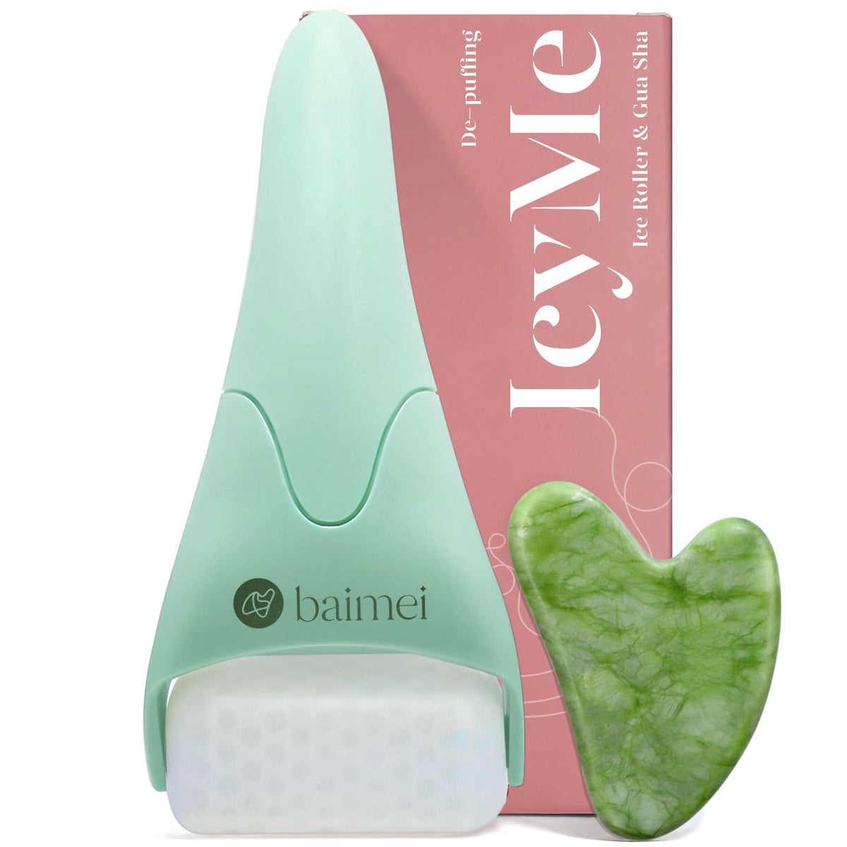 BAIMEI IcyMe ice roller on the face for refreshed skin