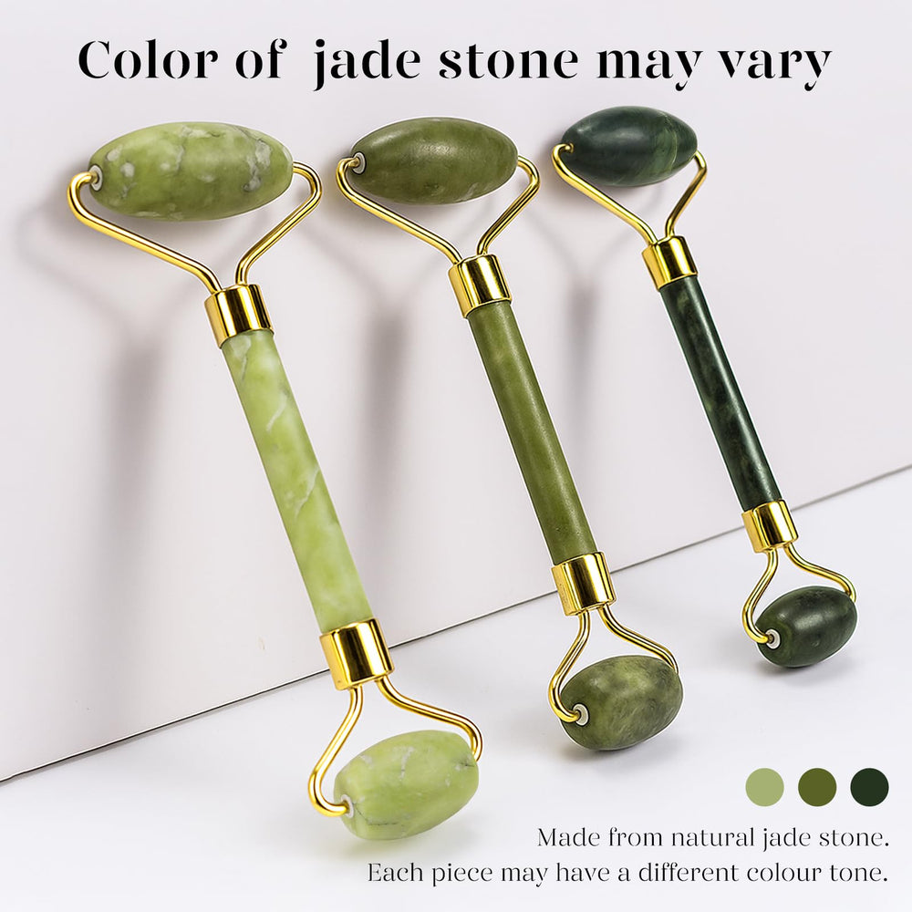 BAIMEI IcyMe gua sha helps lift and define the jawline.
