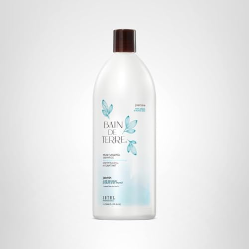 Product packaging featuring jasmine and botanicals suggests luxury care and hydration.
