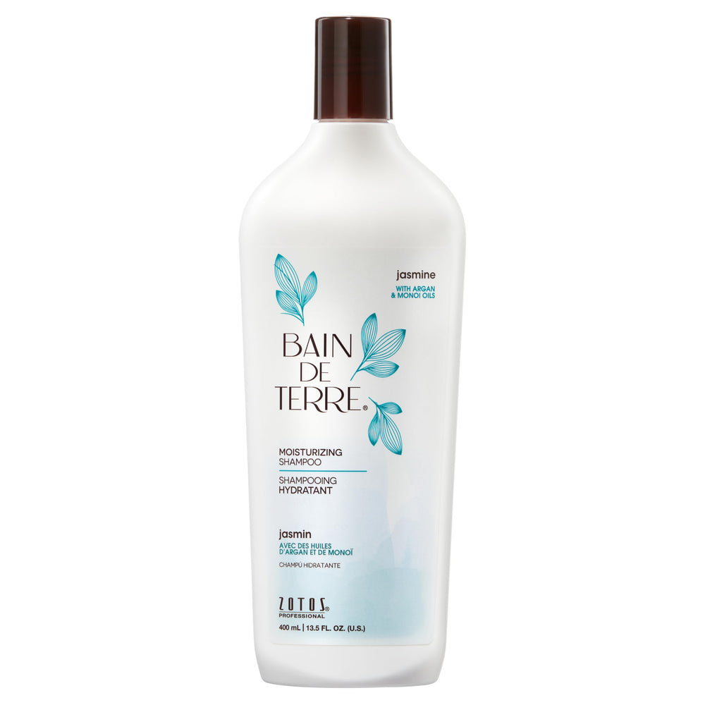 Bain de Terre Jasmine Champú botella hidratante para cabellos secos