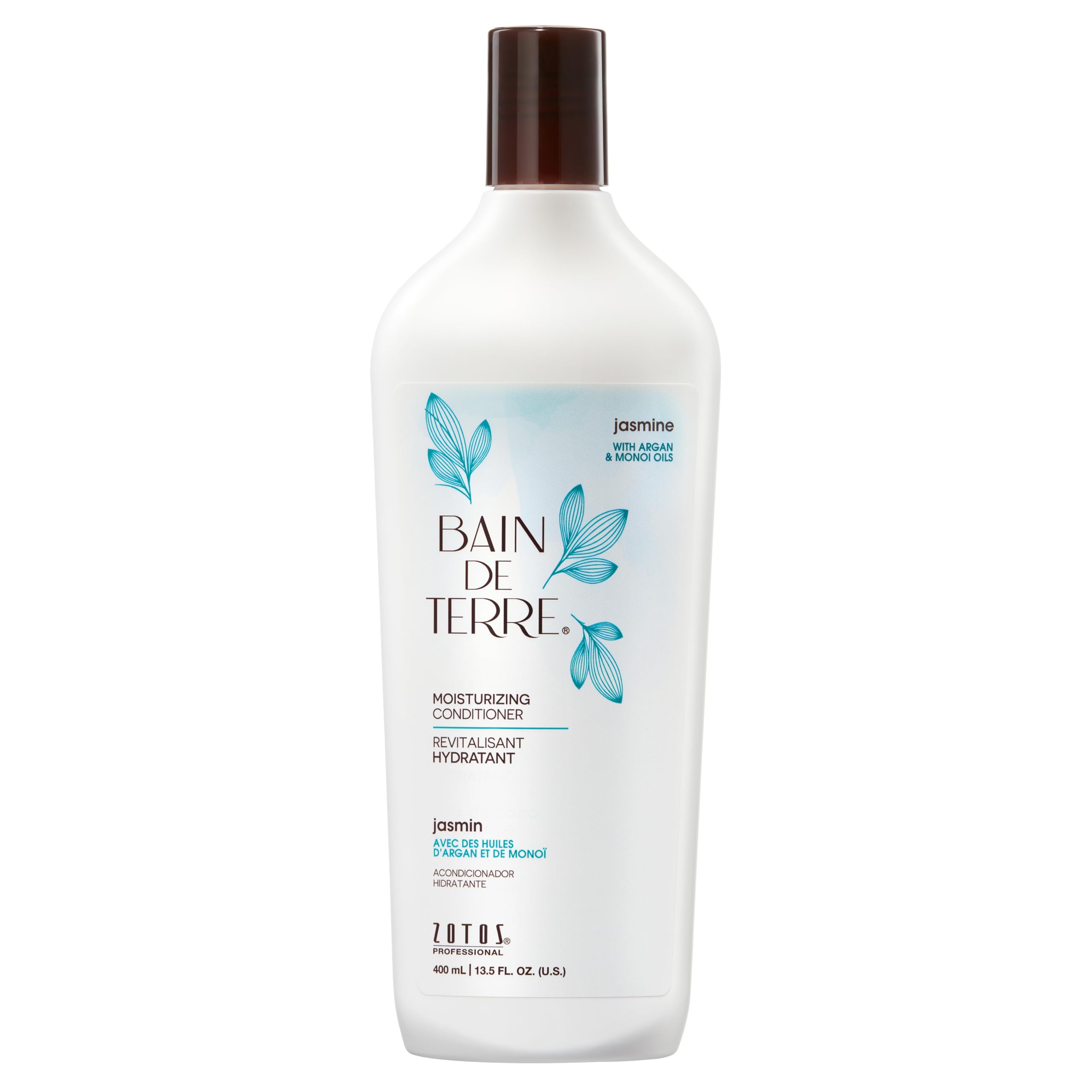 Bain de Terre Jasmine Condicionador bote: hidratación profunda para cabello seco.