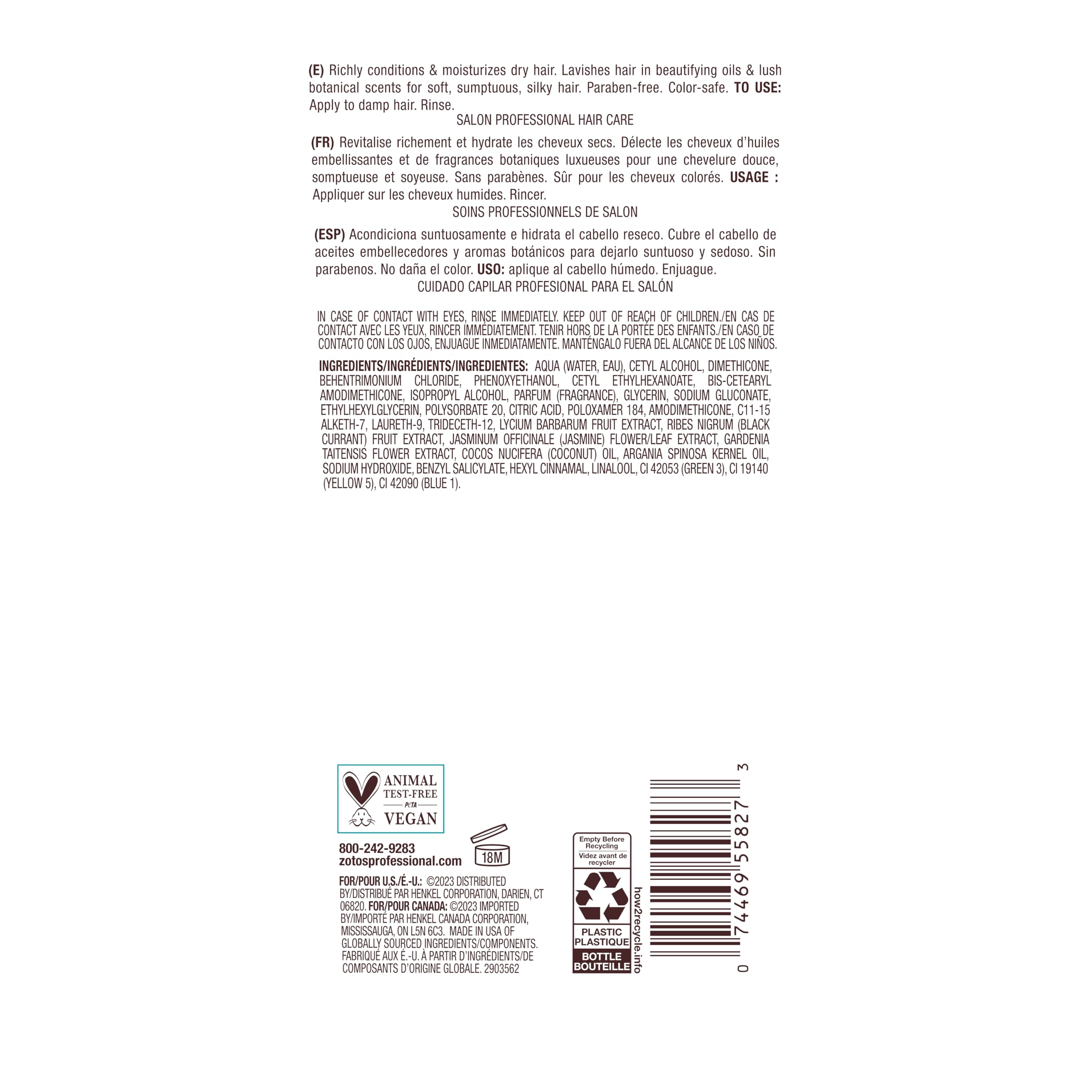 Bain de Terre Jasmine Ingredientes veganos: fórmula sin parabenos y respeto animal.