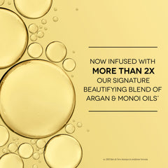 Bain de Terre Recovery Complex Anti-Frizz Serum monoi oil detail highlighting nourishing formula.