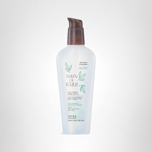 Bain de Terre Recovery Complex Anti-Frizz Serum vegan formula label