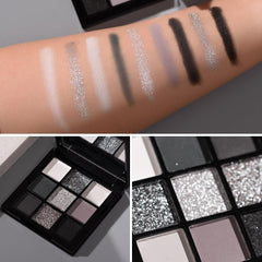 BAISEN DIARY dusk gray matte adds depth for evening makeup with ease.