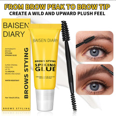 BAISEN DIARY gel transparente, fijación duradera sin peso