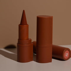 BAISEN DIARY Caramel Brulee blend for warm, wearable lip color.