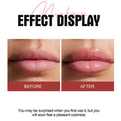 BAISEN DIARY Aceite para labios con volumen sutil, efecto natural.