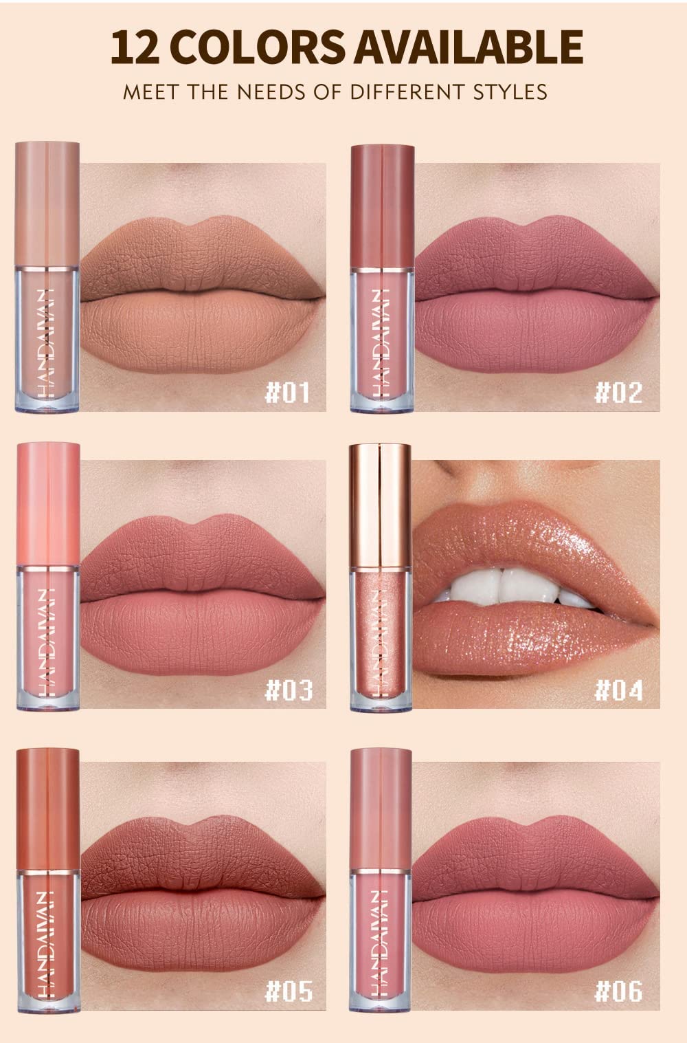 BAISEN DIARY rojo gloss, acabado brillante y cómodo