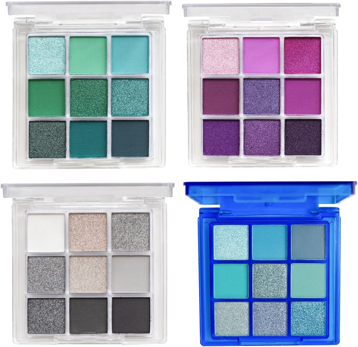 BAISEN DIARY paleta 4-pack frente para looks versátiles
