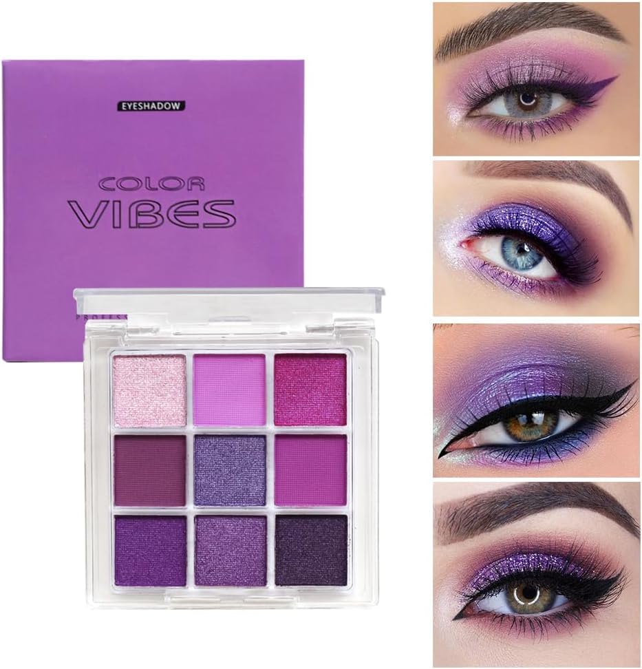BAISEN DIARY morado con brillo suave para acabado sedoso