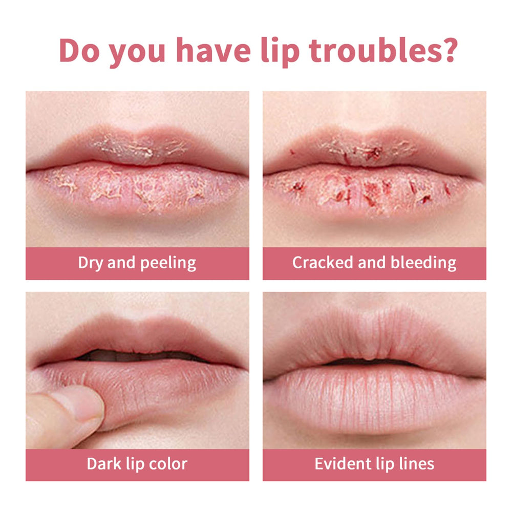 BAISEN DIARY Pink Honey Lip Balm closeup texture non sticky feel