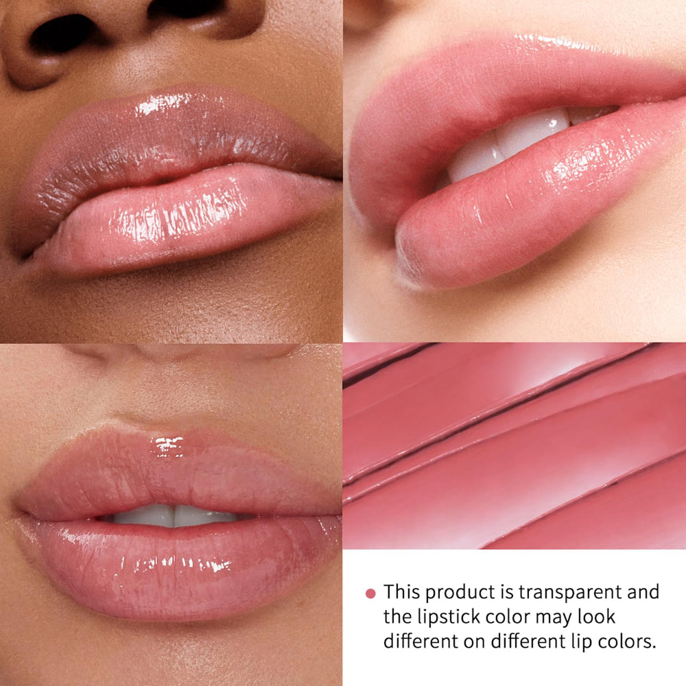 BAISEN DIARY Pink Honey Lip Balm ingredients highlighting nourishing formula