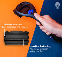 baKblade 2.0 PLUS extends to 18 inches for full back coverage.