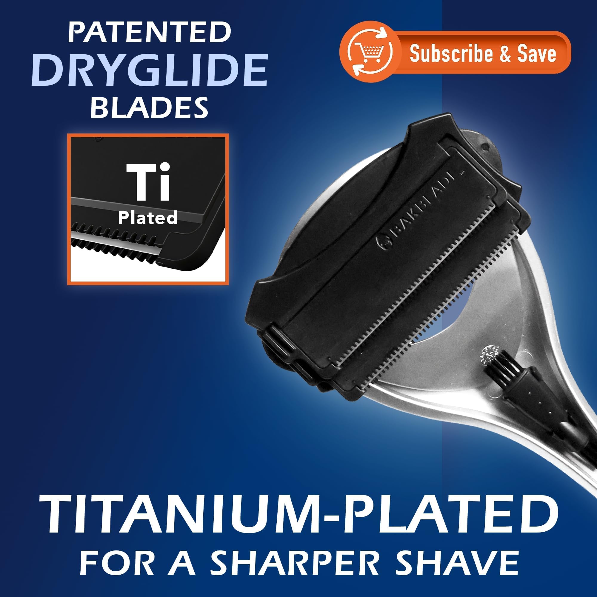 BaKblade 2.0 SilverBak blades module for easy blade changes.