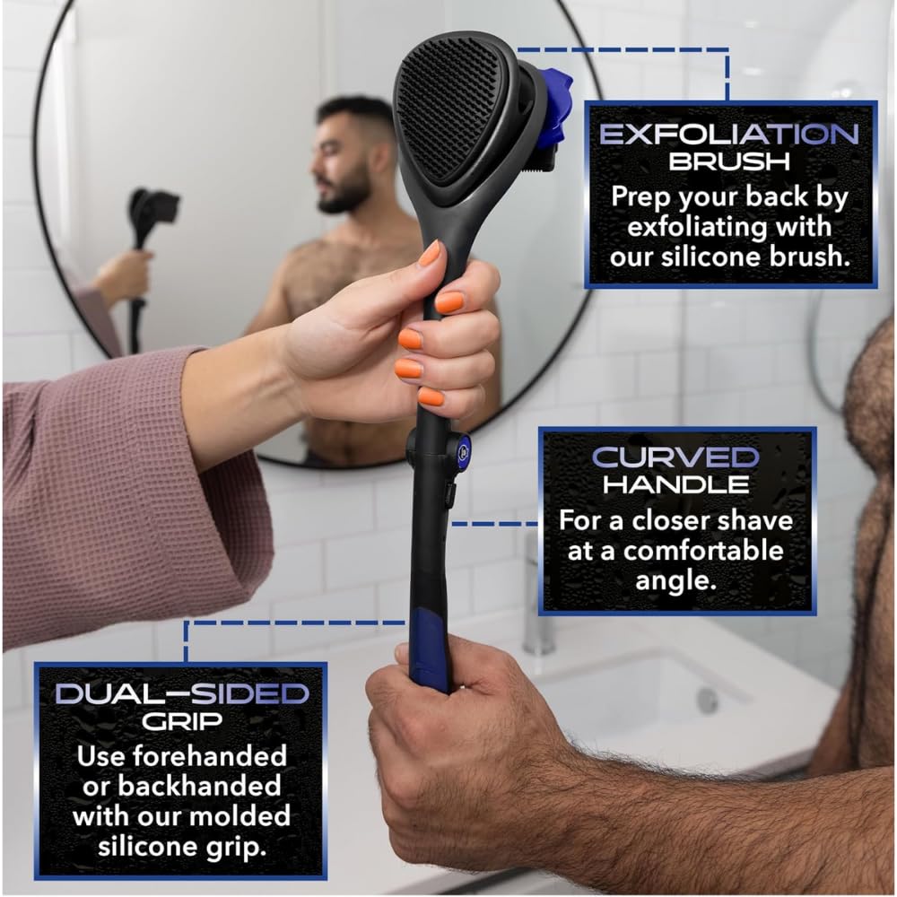 baKblade 3.0 works wet or dry for convenient grooming