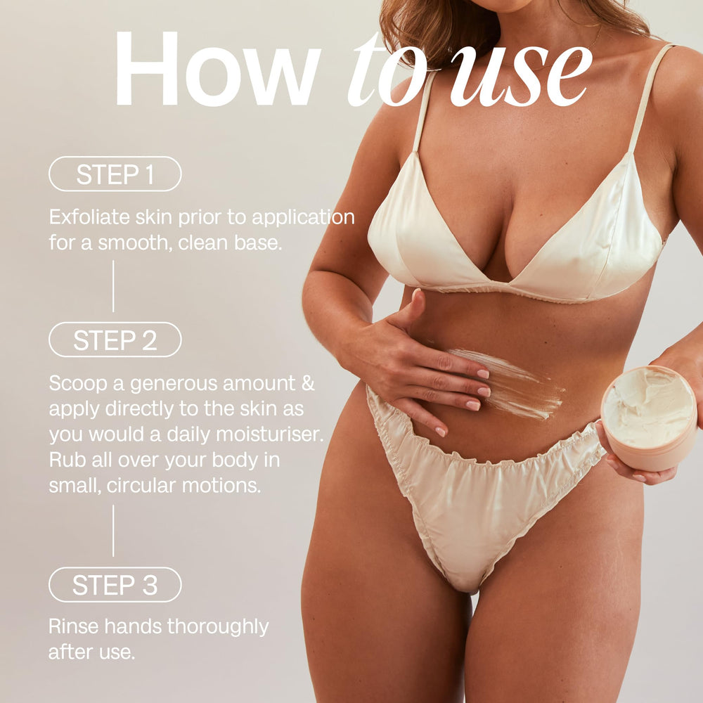 Bali Body Gradual Tanning Butter cruelty-free packaging signals ethical choice