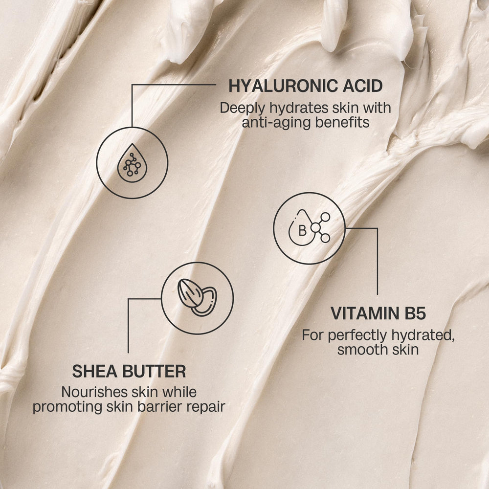 Bali Body Gradual Tanning Butter swatch demonstrates creamy texture for easy, even application