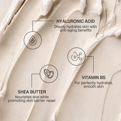 Bali Body Gradual Tanning Butter swatch demonstrates creamy texture for easy, even application