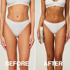 Bali Body aerated foam texture ensures even coverage for natural glow.
