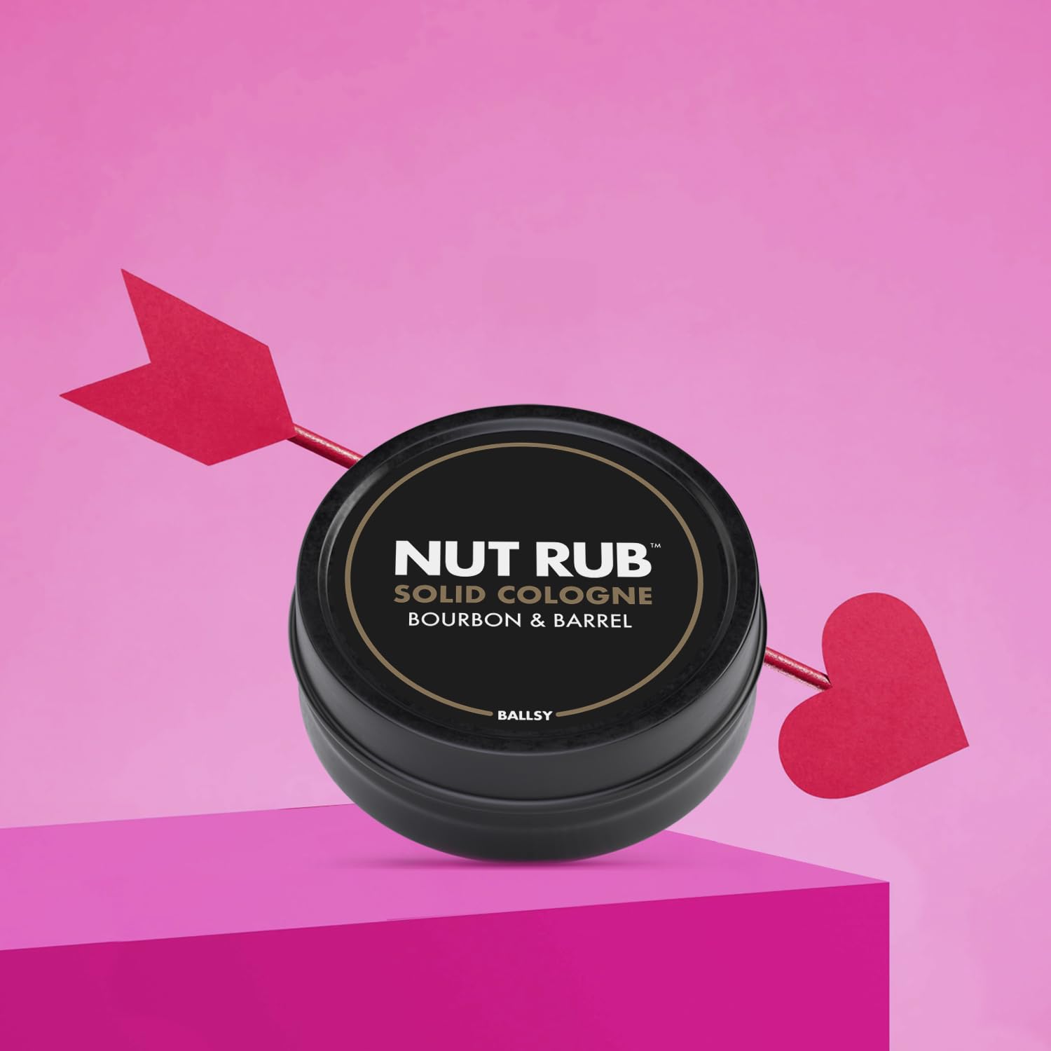 Ballsy Ball Rub application glide demonstrates smooth, travel-friendly fragrance.