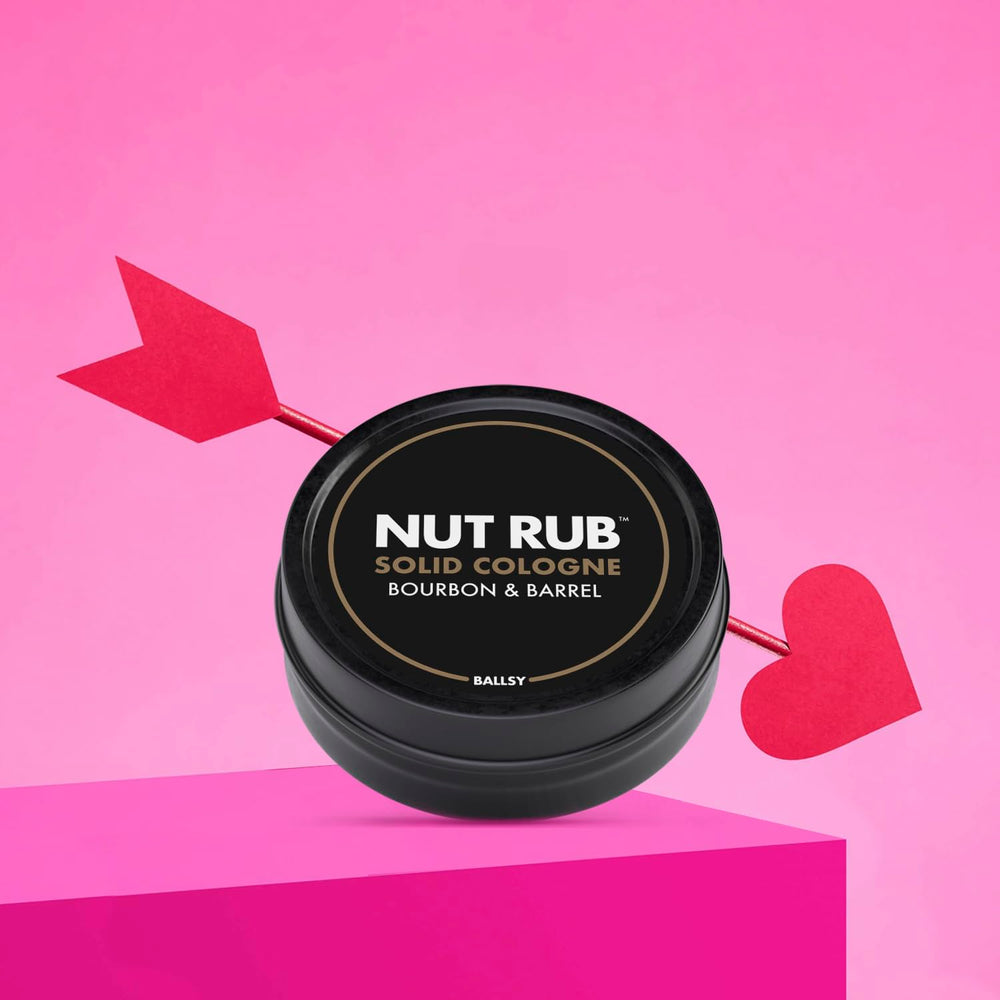Ballsy Ball Rub application glide demonstrates smooth, travel-friendly fragrance.