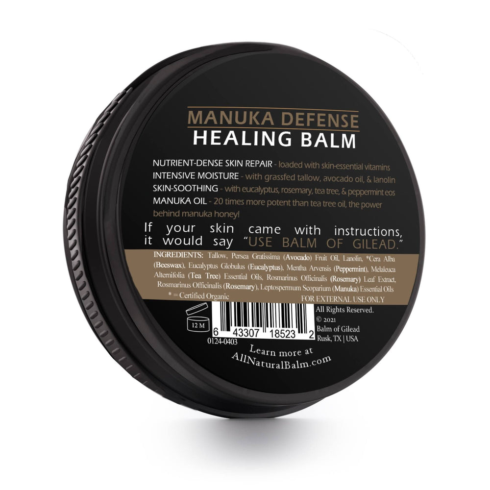 BALM OF GILEAD aceite de manuka para pies, confort y cuidado de la piel.