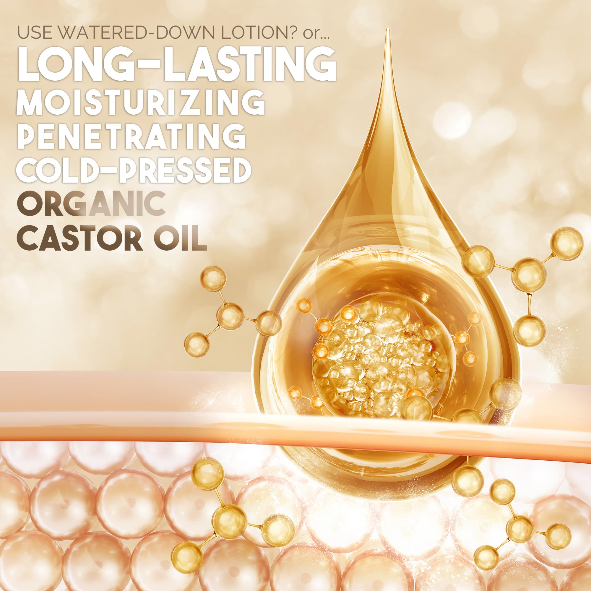 BALM OF GILEAD castor oil packs support skin hydration.