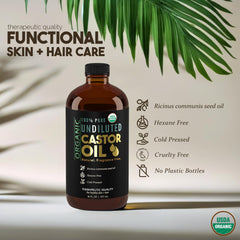 BALM OF GILEAD direct-sourced castor oil ensures traceability.