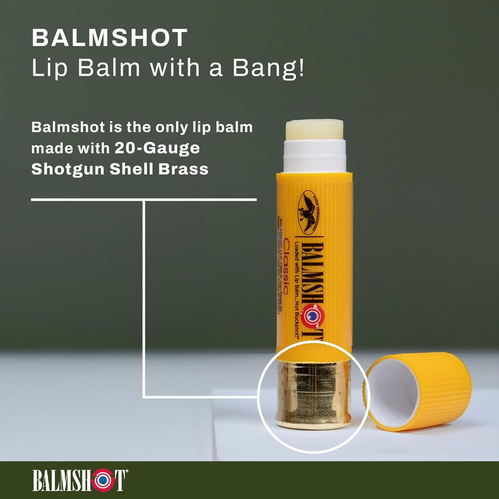 Balmshot bálsamo labial sin PABA para uso diario seguro