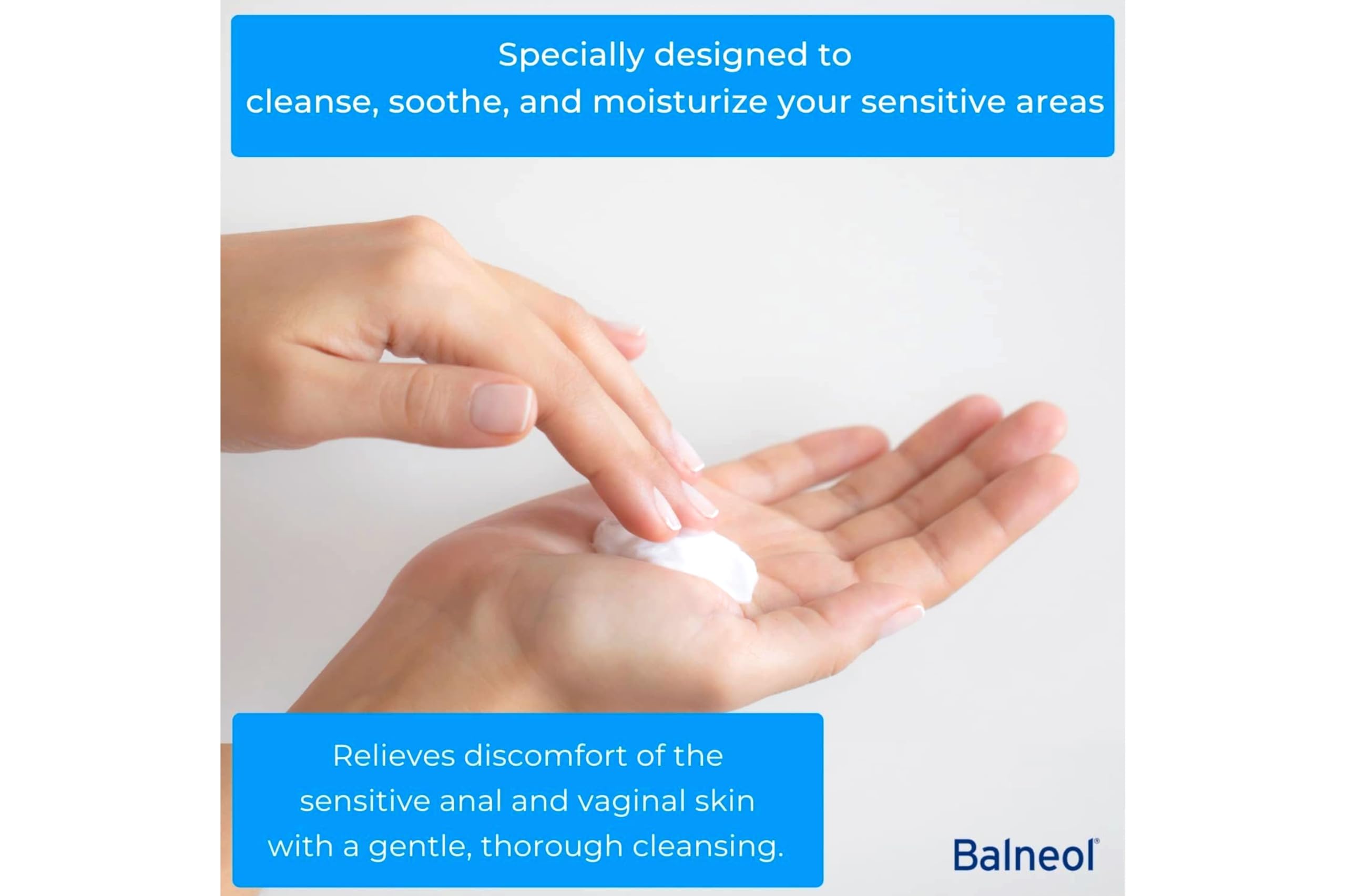 Balneol Hygienic Cleansing Lotion for baby use gentle skin care