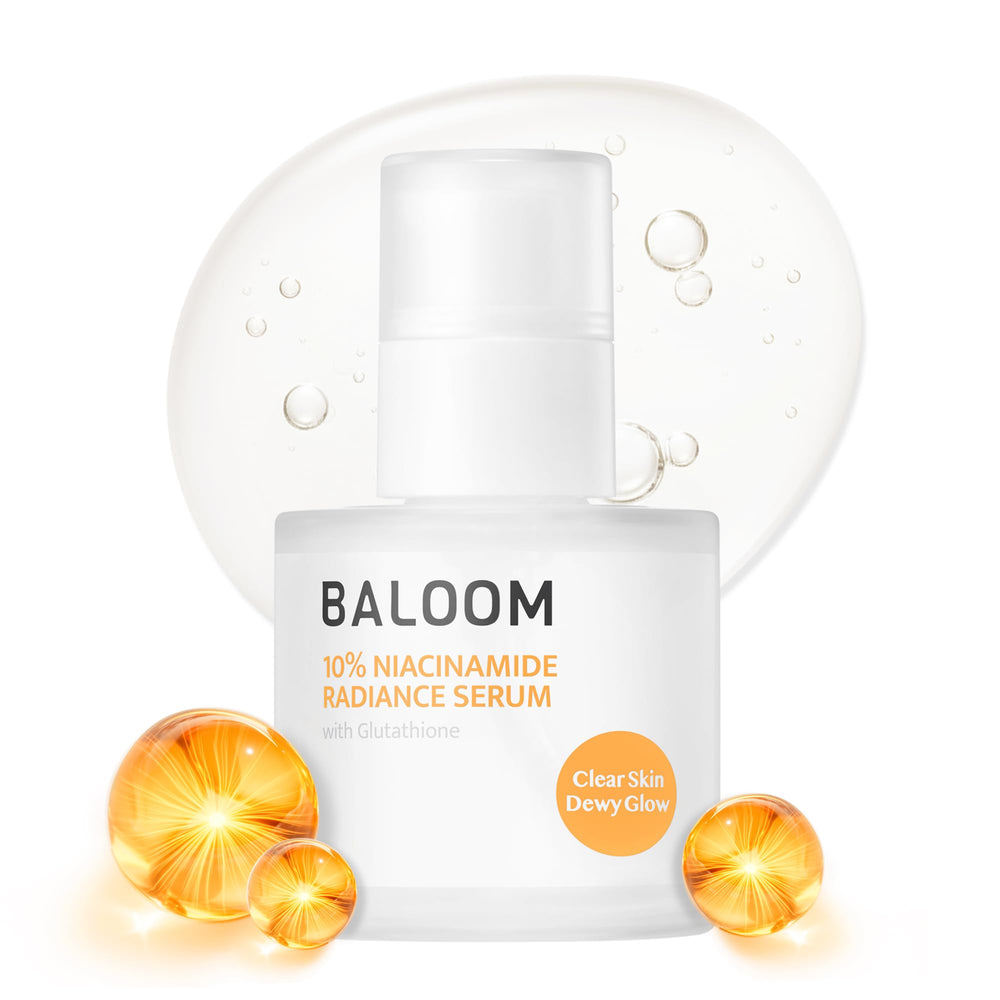BALOOM: frasco del suero Niacinamida 10% para luminosidad suave.