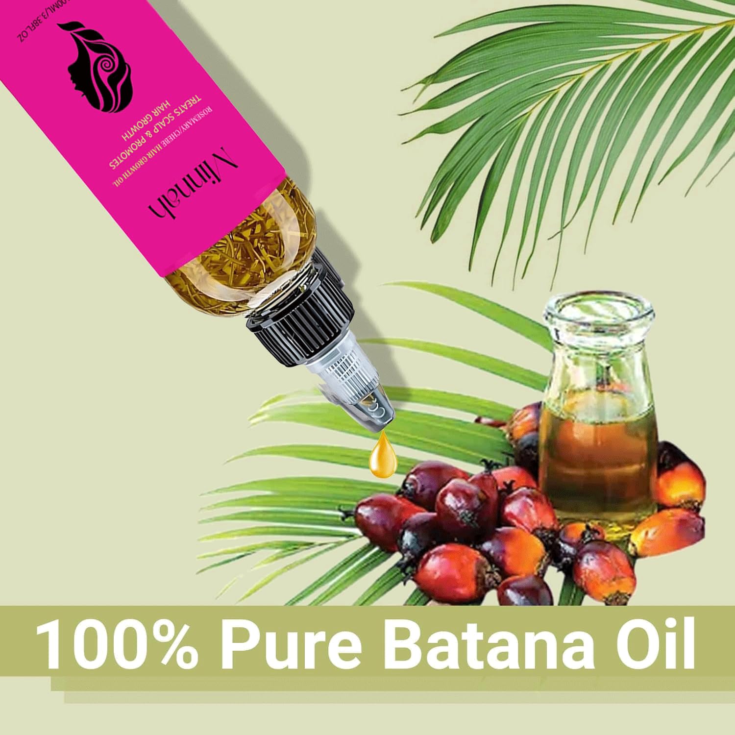 BALPPRD Minnah Batana, ingrediente ricino para brillo y suavidad capilar.