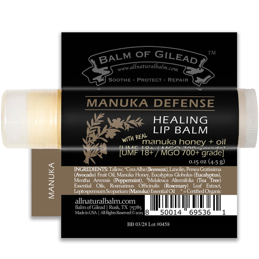 BALM OF GILEAD textura suave y no grasa al aplicar.