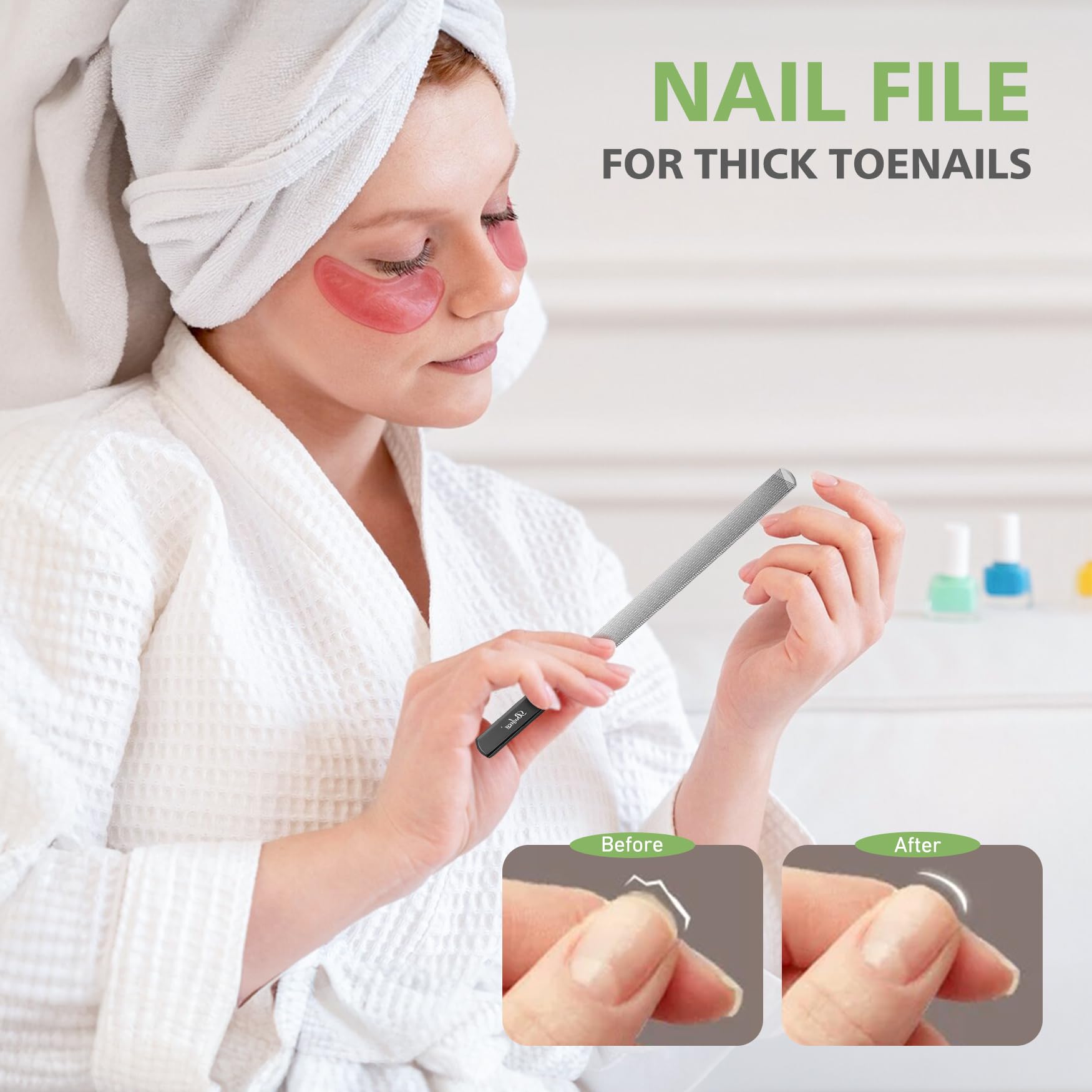 Baluca black finish adds sleek style and precise filing.