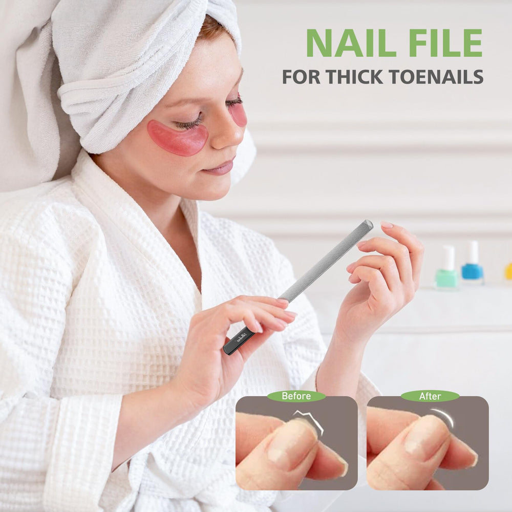 Baluca black finish adds sleek style and precise filing.