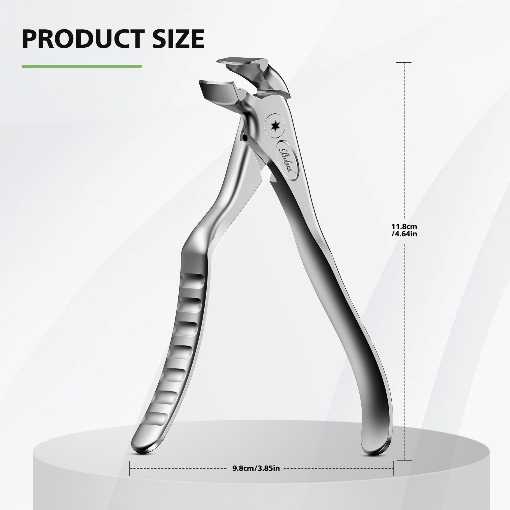 Baluca compact home grooming clipper for tidy nails at home