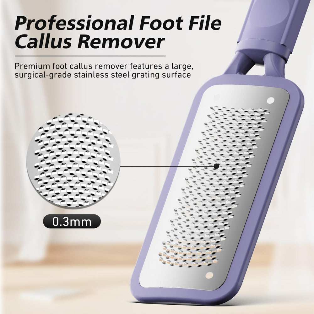 Baluca foot scrubber contoured edge follows your foots natural shape.