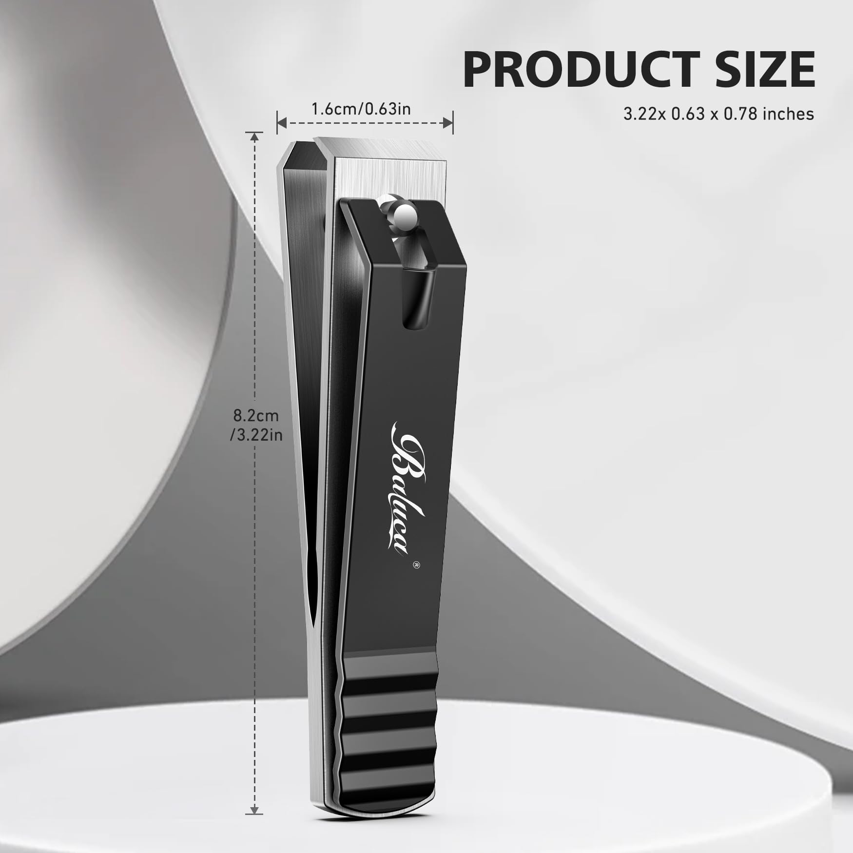 Baluca professional-grade clippers with catcher to reduce mess