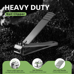 Baluca professional stainless steel nail clippers stay sharp and hygienic.